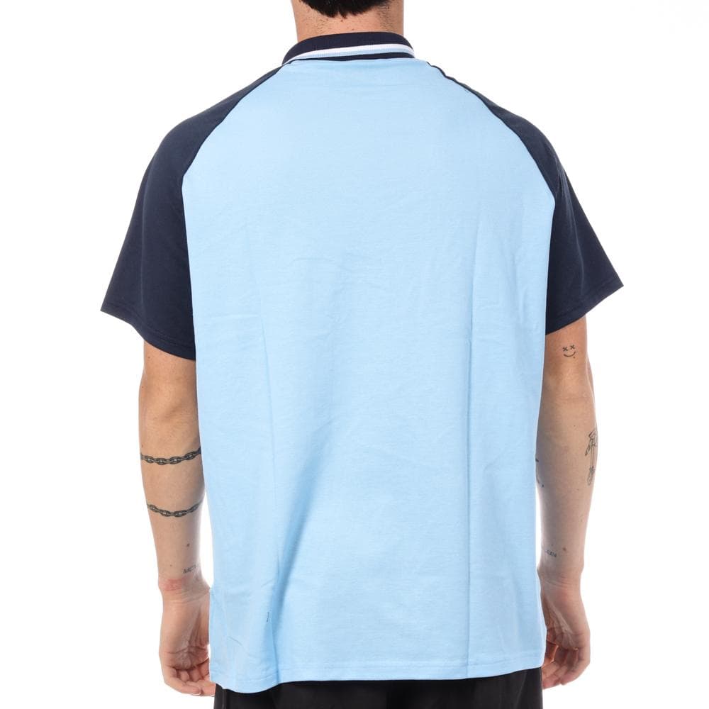 Aviron Bayonnais Polo Bleu Homme Le Coq Sportif Présentation 2