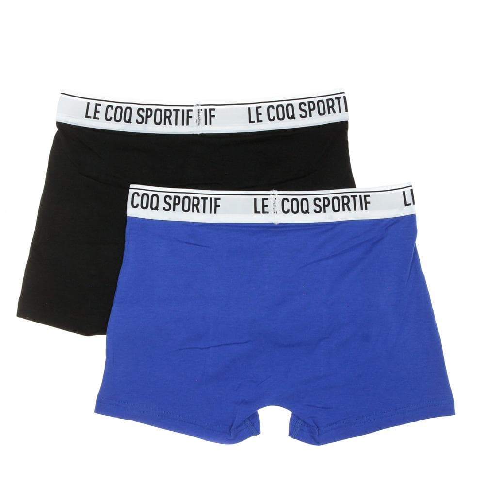 x2 Boxers Bleu/Noir Homme Le Coq Sportif Camuset sport 2
