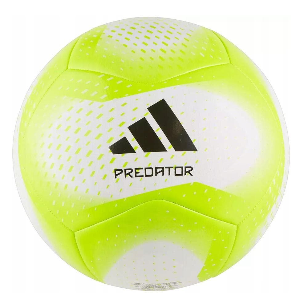 Ballon Blanc/Jaune Fluo Adidas Predator 1