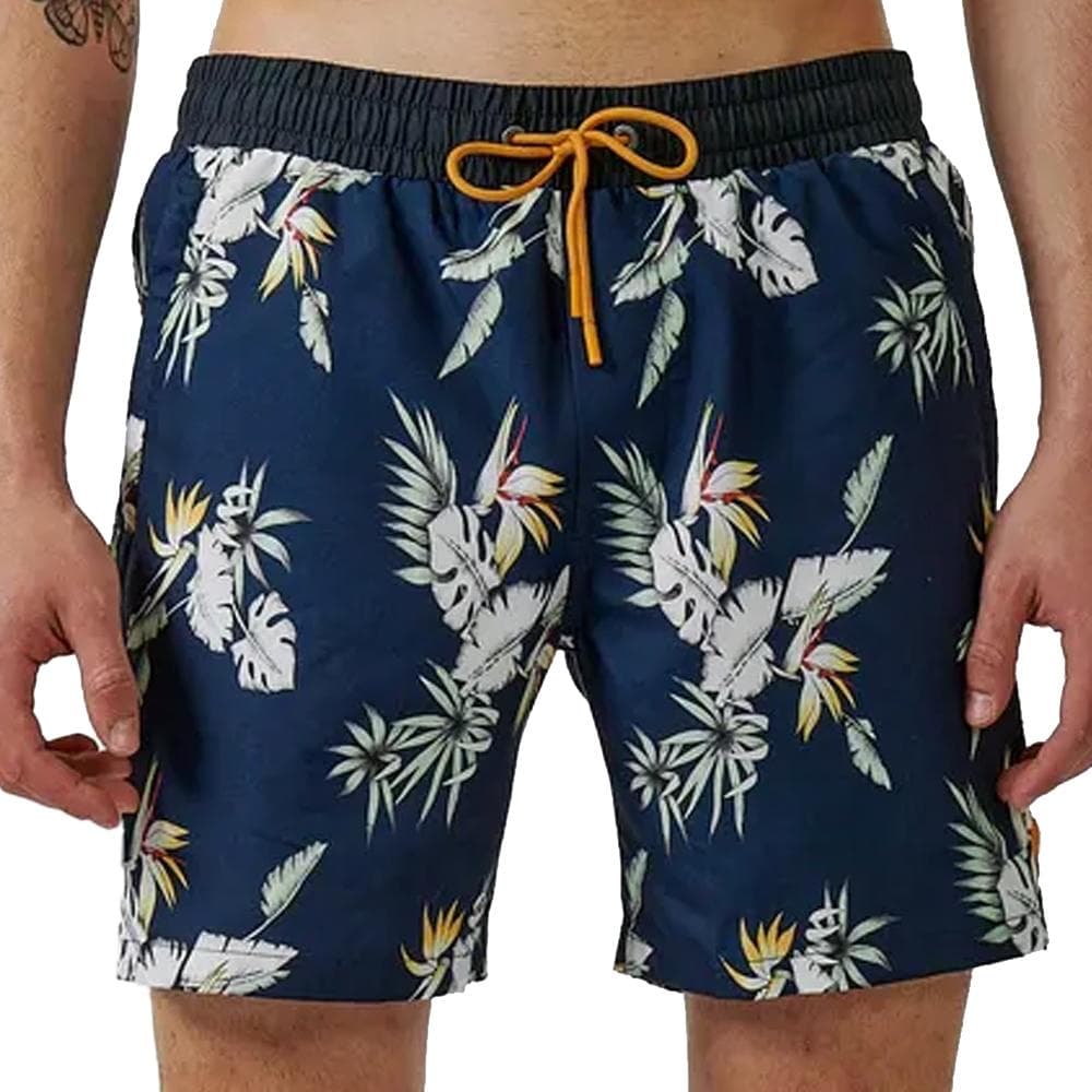 Short de bain Marine à Imprimés Homme Kaporal MARTYE 1