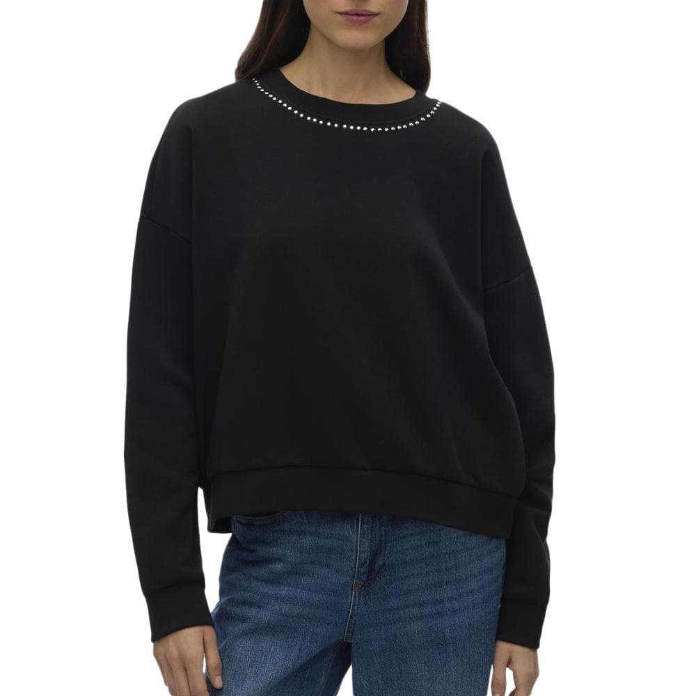 Pull Noir Femme Vero Moda Lotte 1