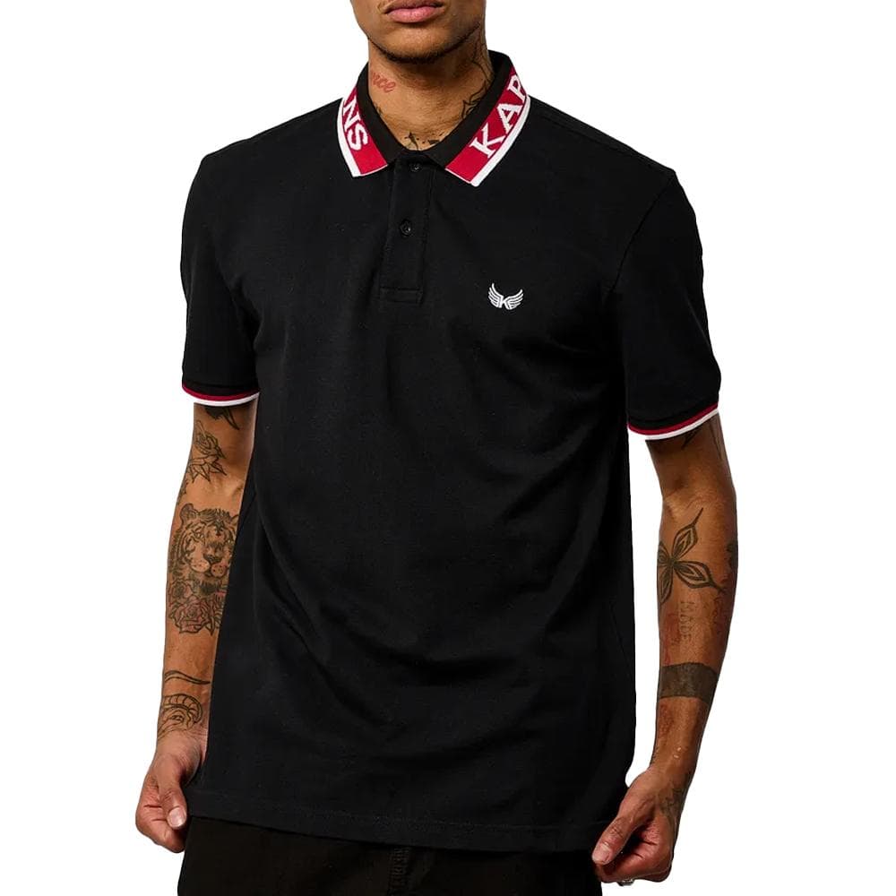 Polo Noir Homme Kaporal Toby 1
