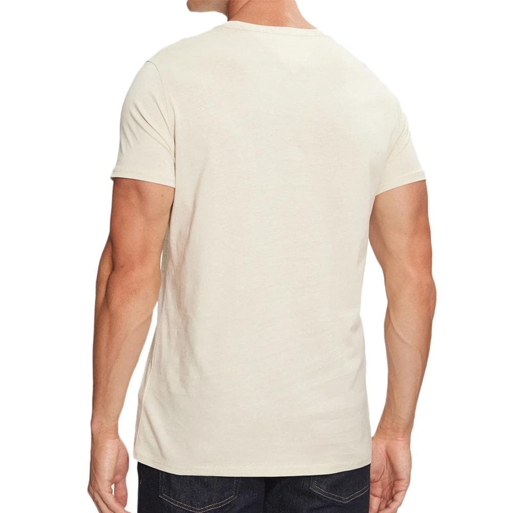 T-shirt Beige Homme Tommy Hilfiger Jersey 2