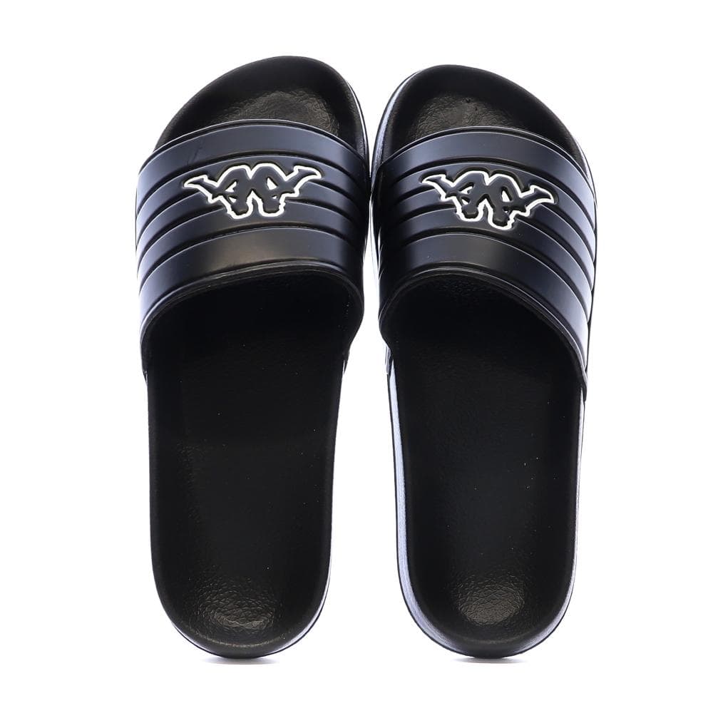 Claquettes Noires Homme Kappa Sarty 3