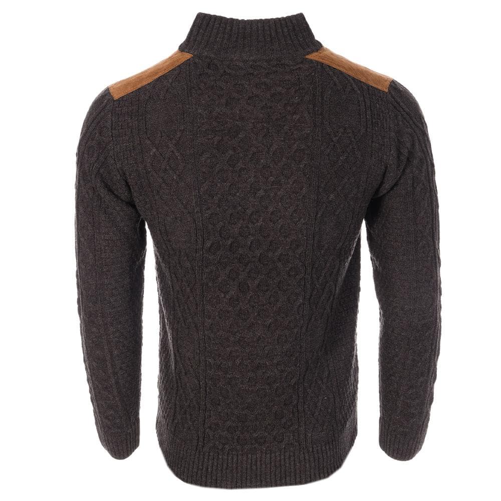 Pull Gris Homme RMS26 Irlandais 2
