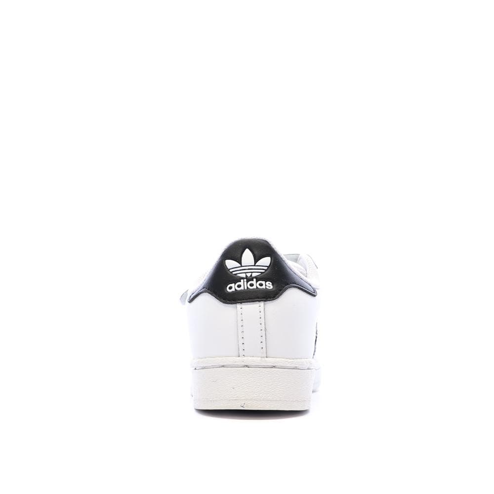 Basket Blanches/Noires Garçon Adidas Superstar 3