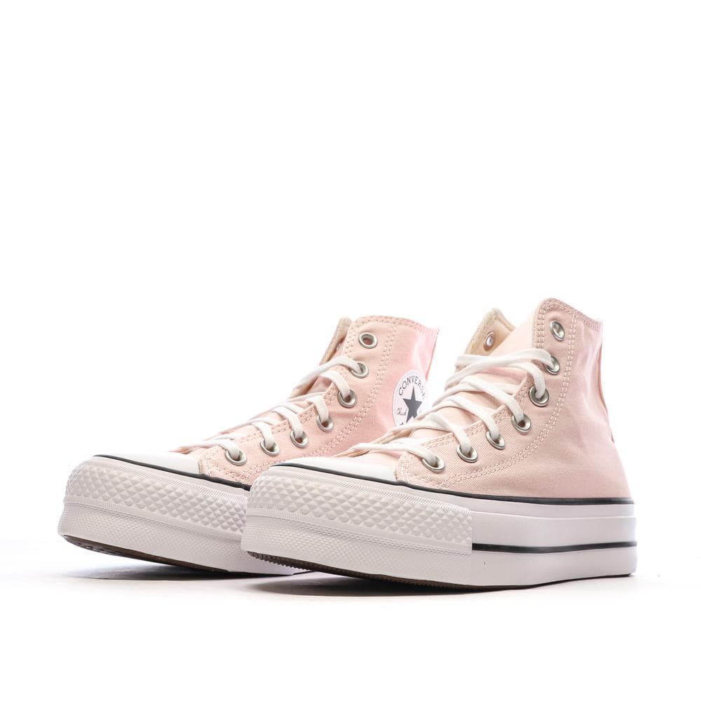 Baskets Roses Femme Converse All Star Lift Platform A06507C 6