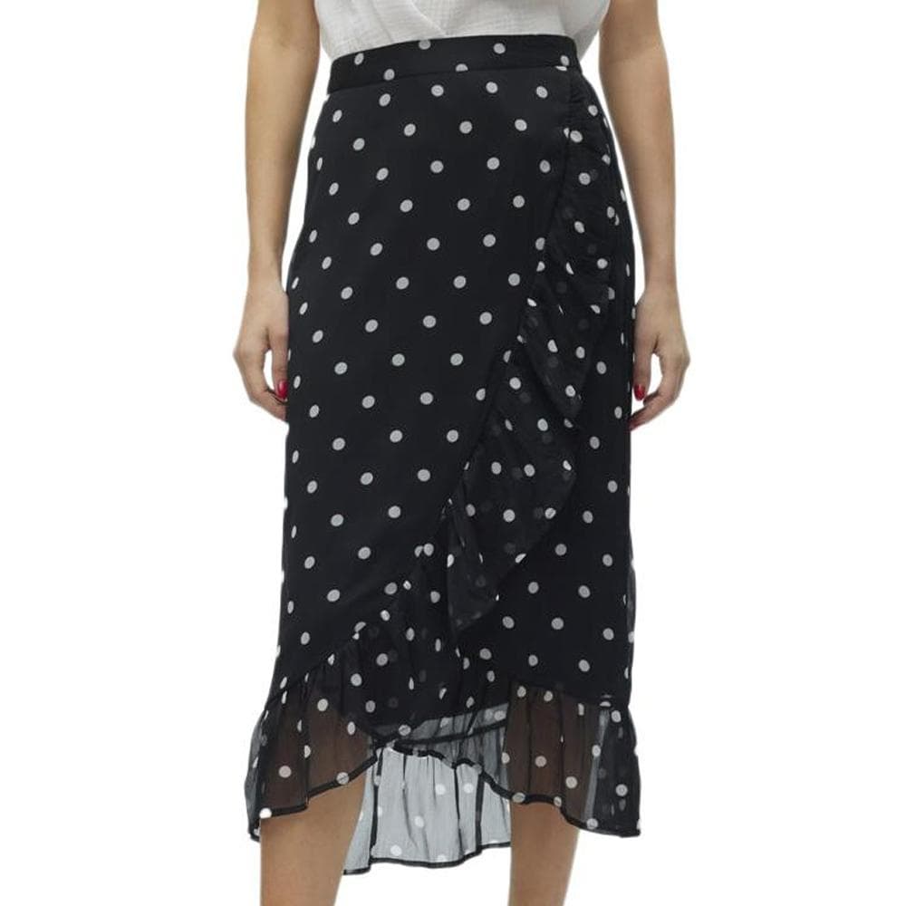 Jupe Noir à Pois Femme Vero Moda Smilla 1
