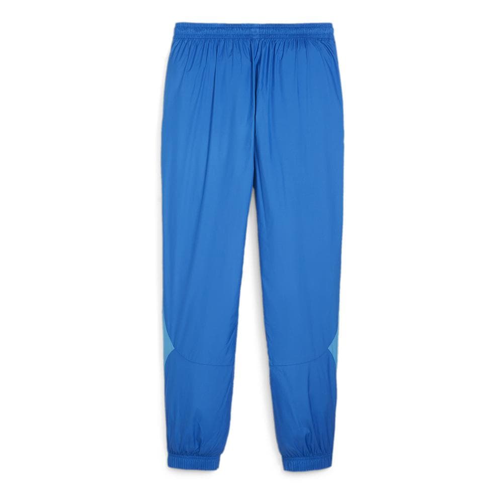 OM Pantalon d'entraînement Bleu Homme Puma Prematch Woven 2
