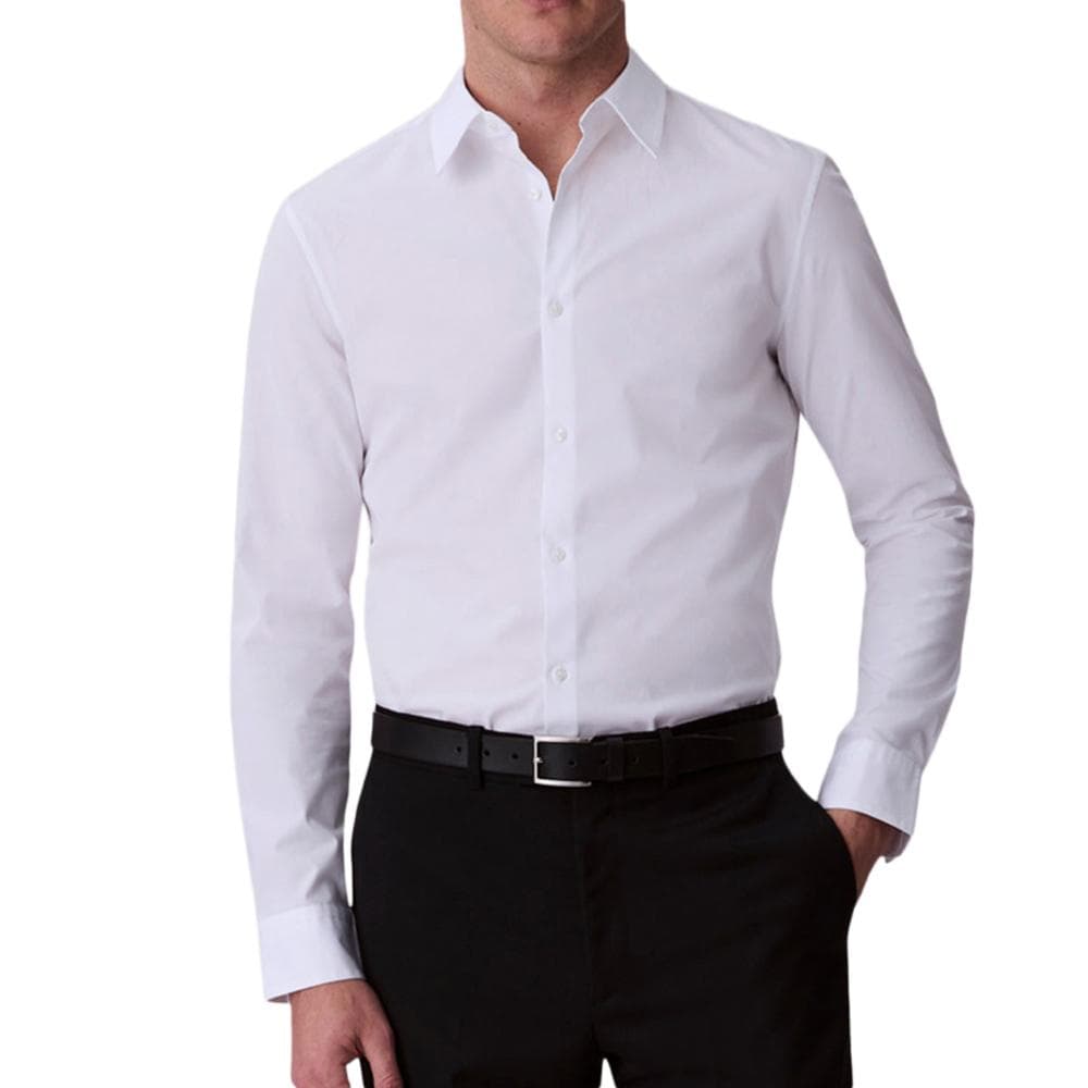 Chemise Blanche Homme Calvin Klein Jeans Solids LV040BM127 1