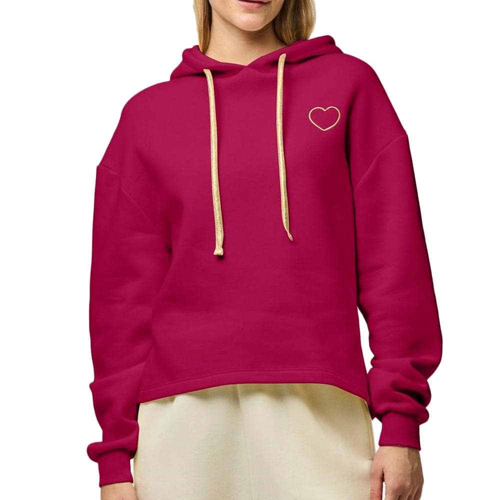 Sweat Rose Femme Pieces Chilli 1