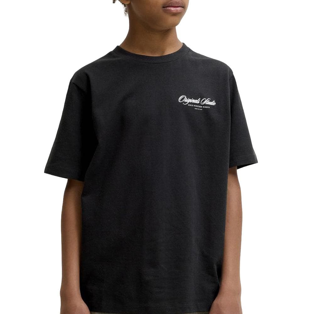T-Shirt Noir Garçon Jack & Jones Dia 1