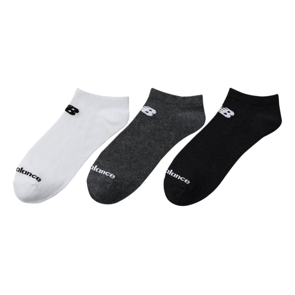 X3 Paires de Chaussettes Blanc/Gris/Noir Homme New Balanc Everyday 2