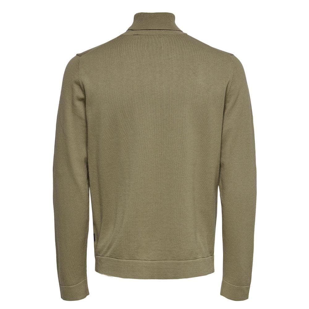 Pull Col roulé Taupe Homme Only & Sons Reg 12 2