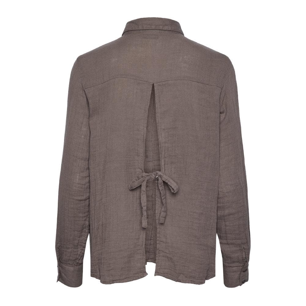 Chemise Marron Femme Pieces Kappel 2