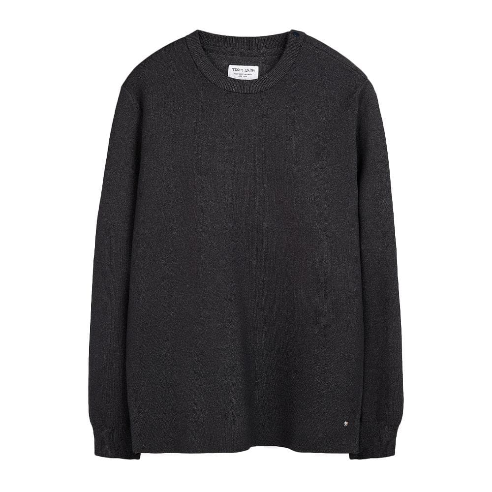 Pull Noir Homme Teddy Smith Drystan 1