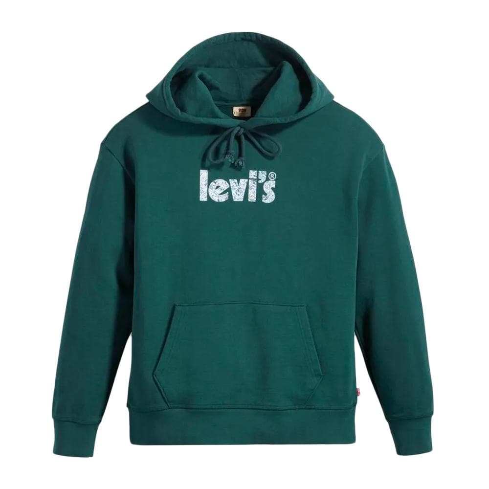 Sweat à capuche Vert Femme Levi's Graphic 1