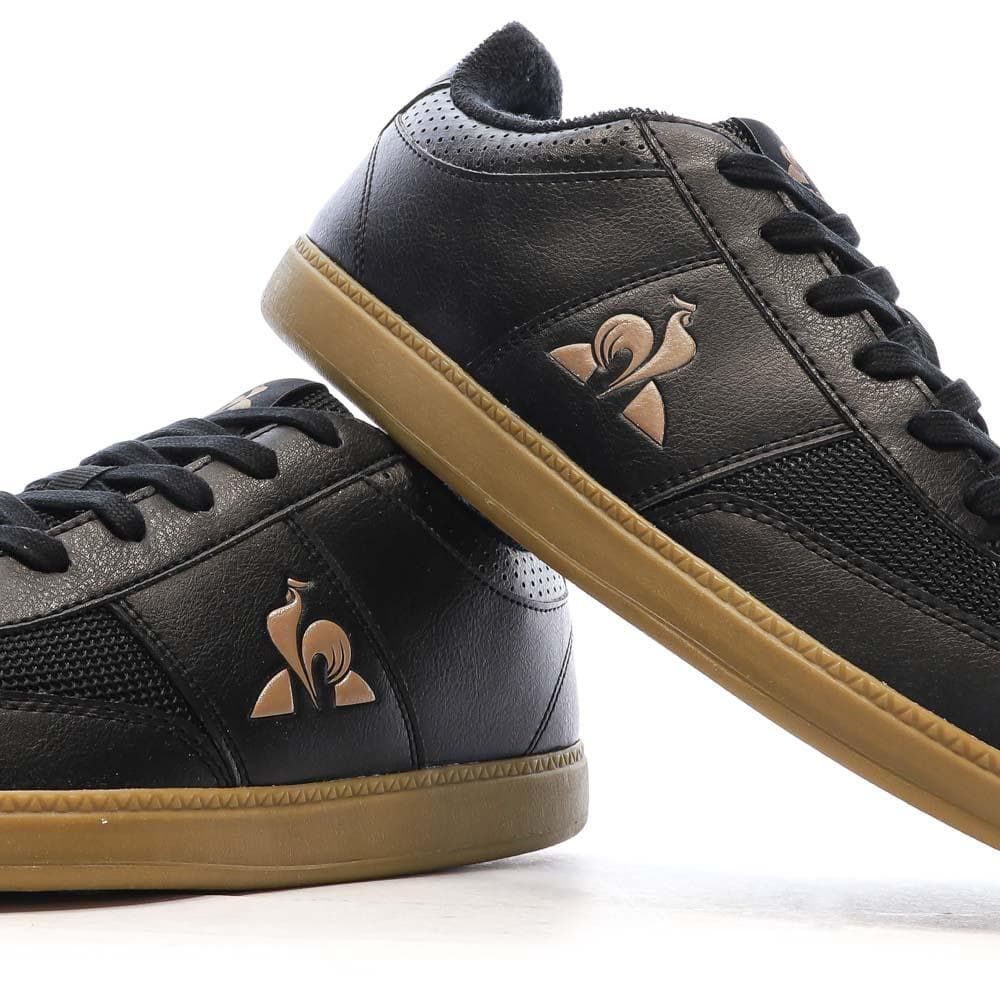 Baskets Noires/Camel Homme Le Coq Sportif Derby 7