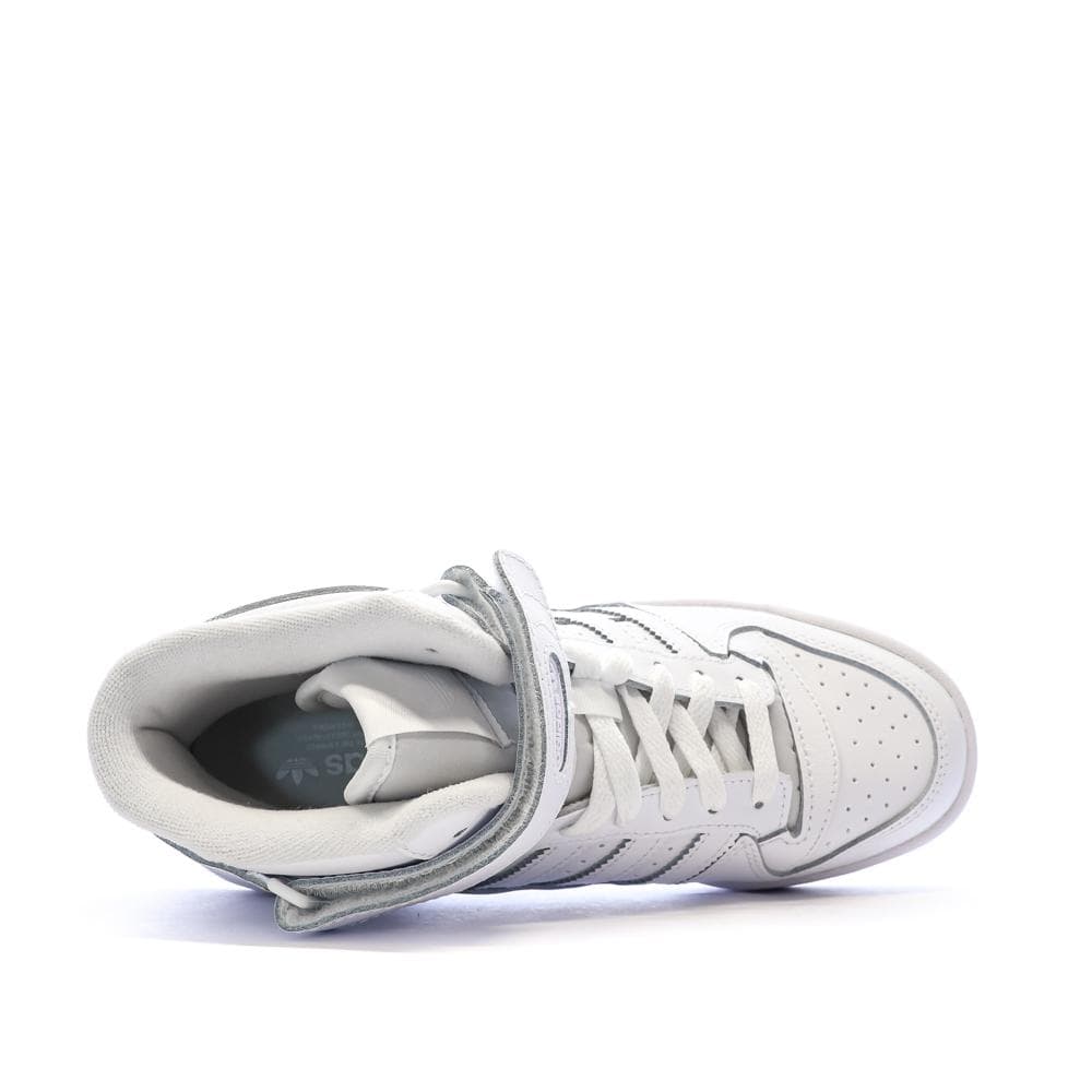 Baskets Blanches Homme Adidas Forum Mids 4