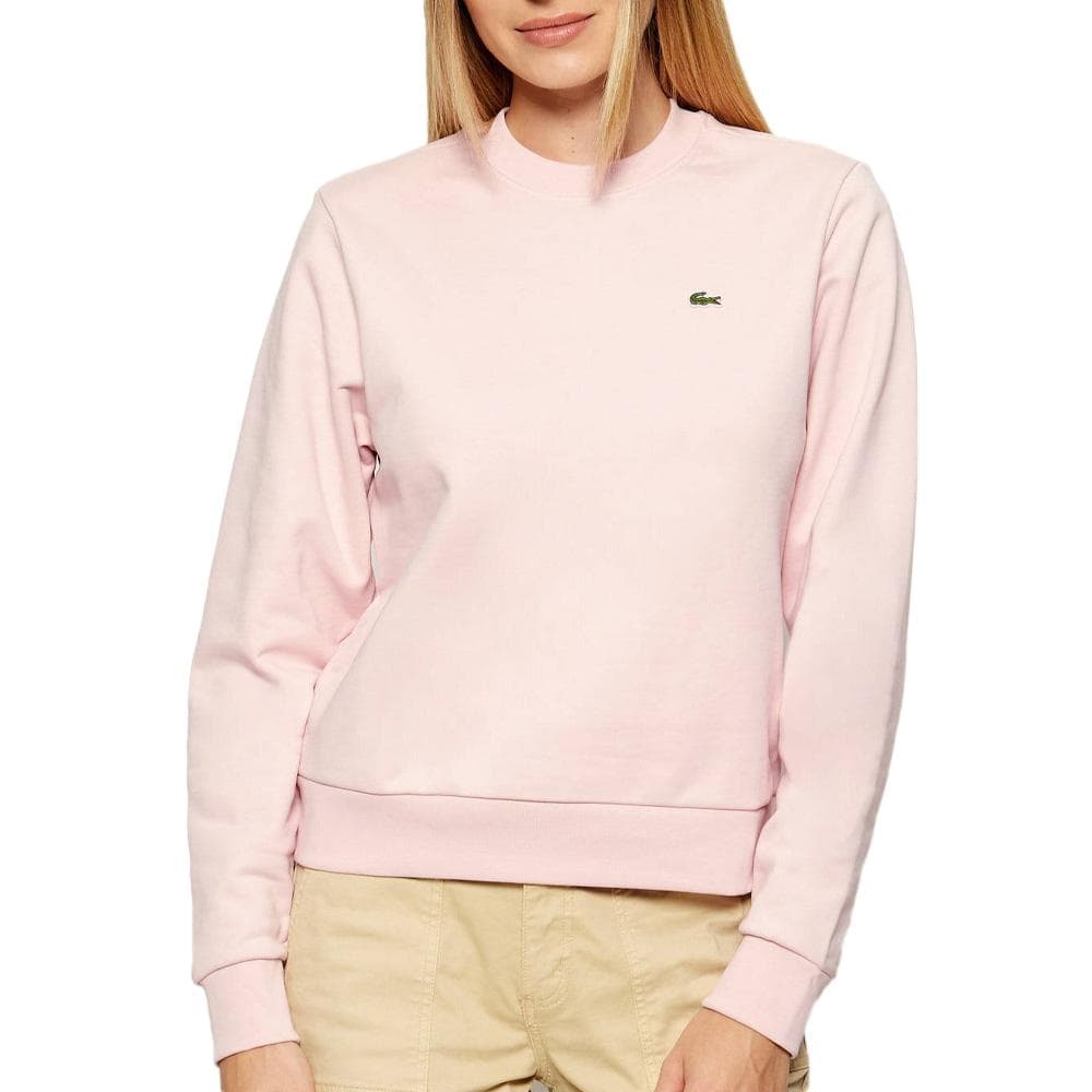 Sweat Rose Femme Lacoste Relaxed Fit Fleece 1