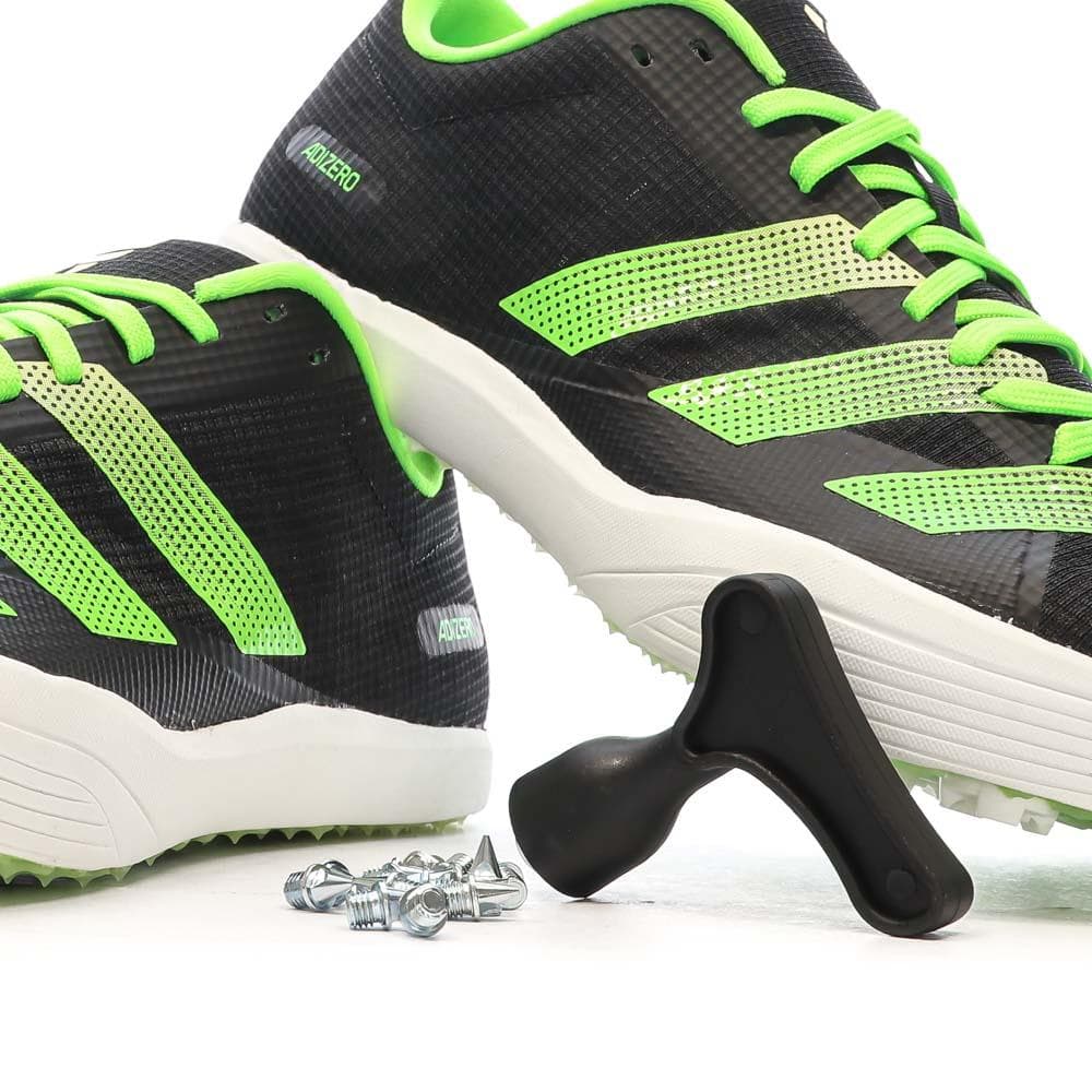 Baskets Noires/Vert Homme Adidas Adizero 7