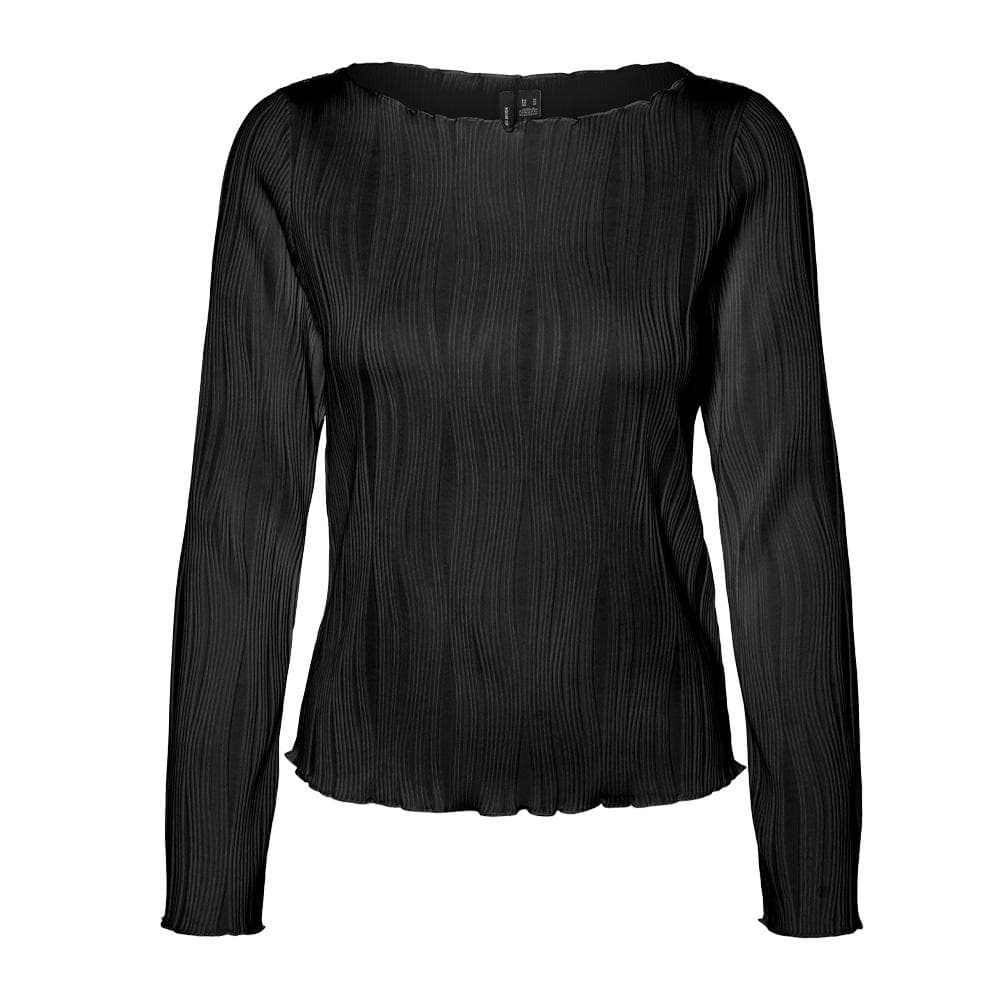 T-Shirt Manches Longues Noir Femme Vero Moda Masta 1