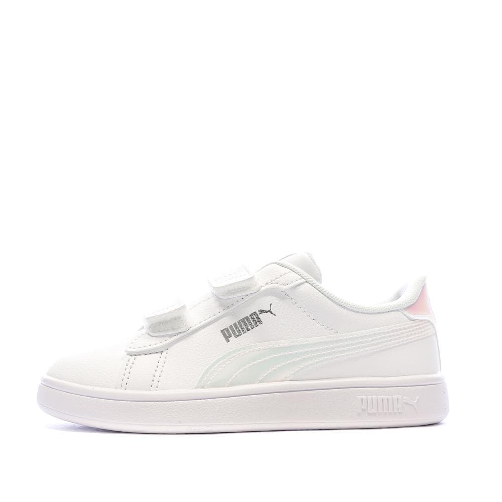 Baskets Blanches Fille Puma Smash 3.0 HoloS 1