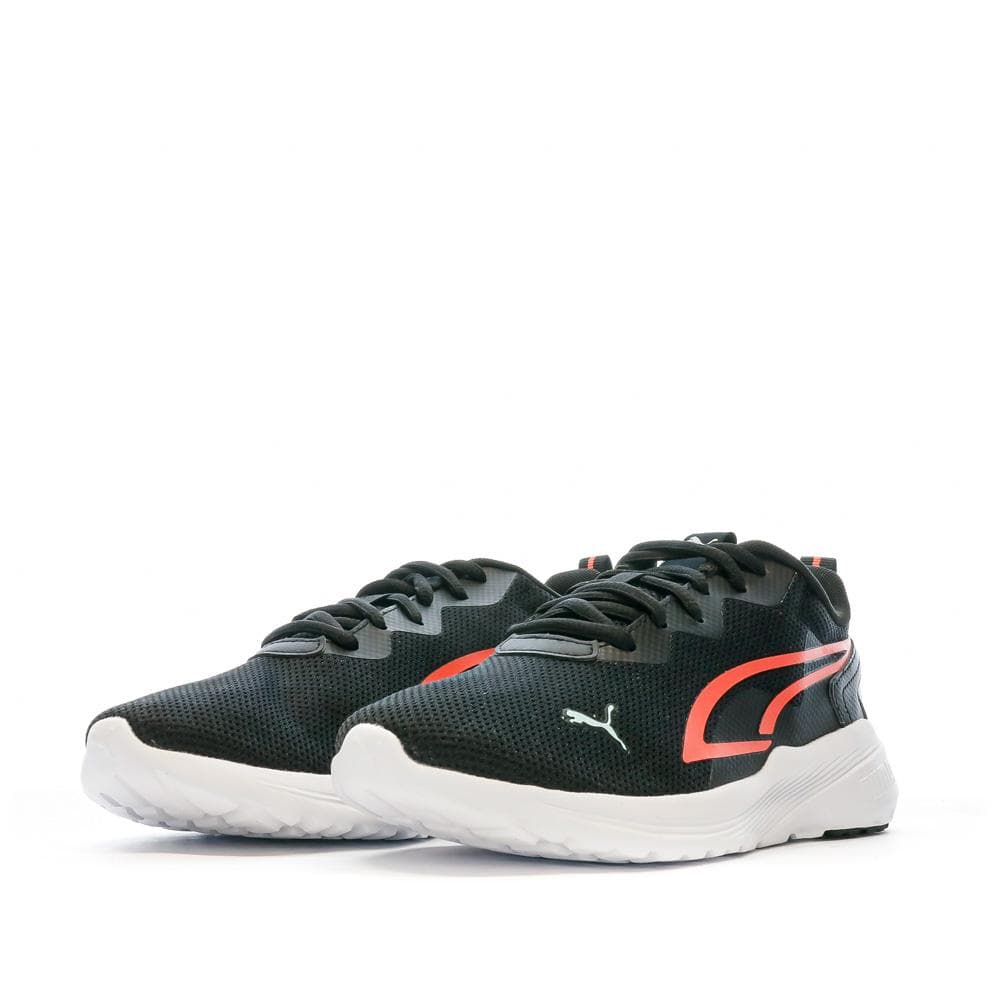 Baskets Noires/Orange Garçon Puma All-day Active 6