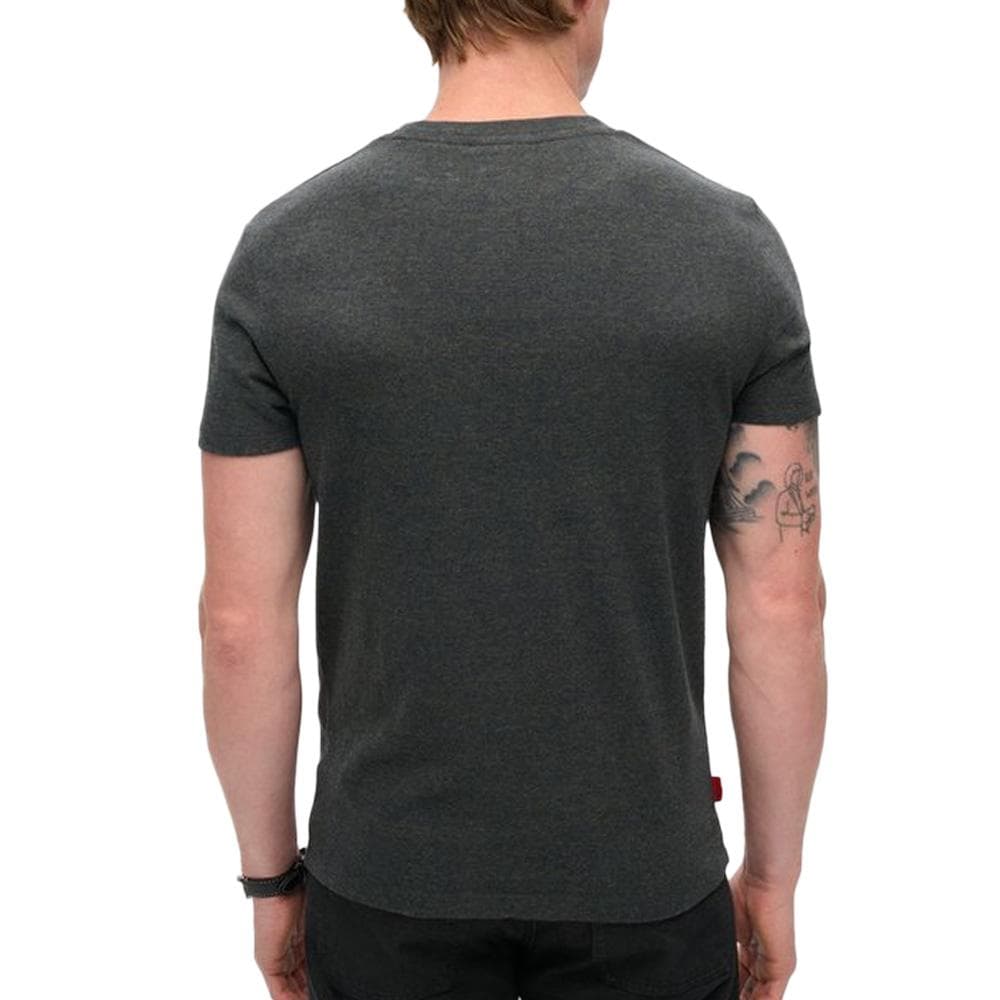 T-shirt Gris Homme Superdry Vintage LogoR6Ts 2