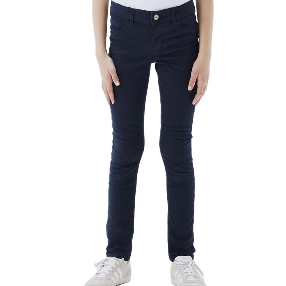 Pantalon skinny Bleu Foncé Fille Name it Polly 1