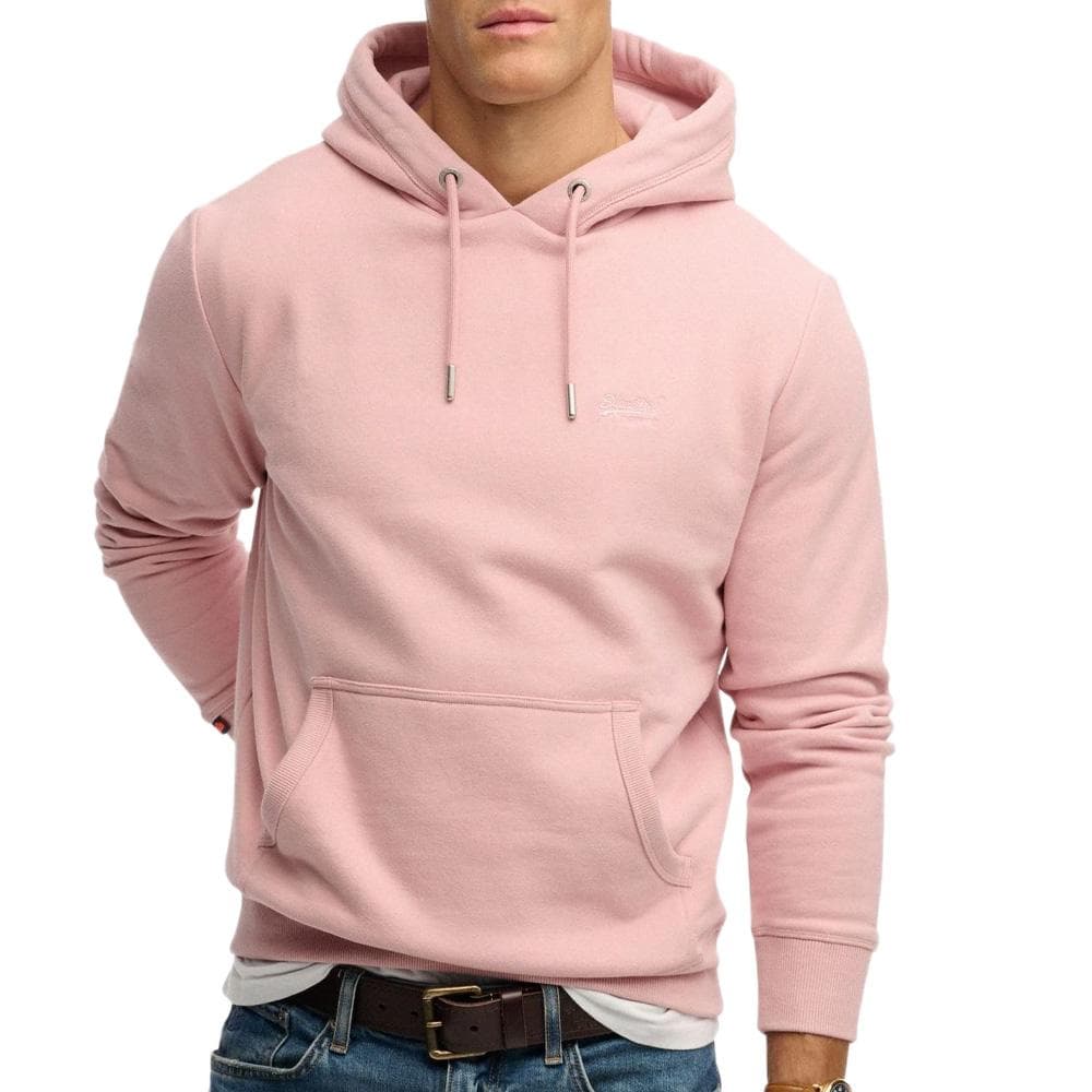 Sweat Rose Homme Superdry Essential Logo 1