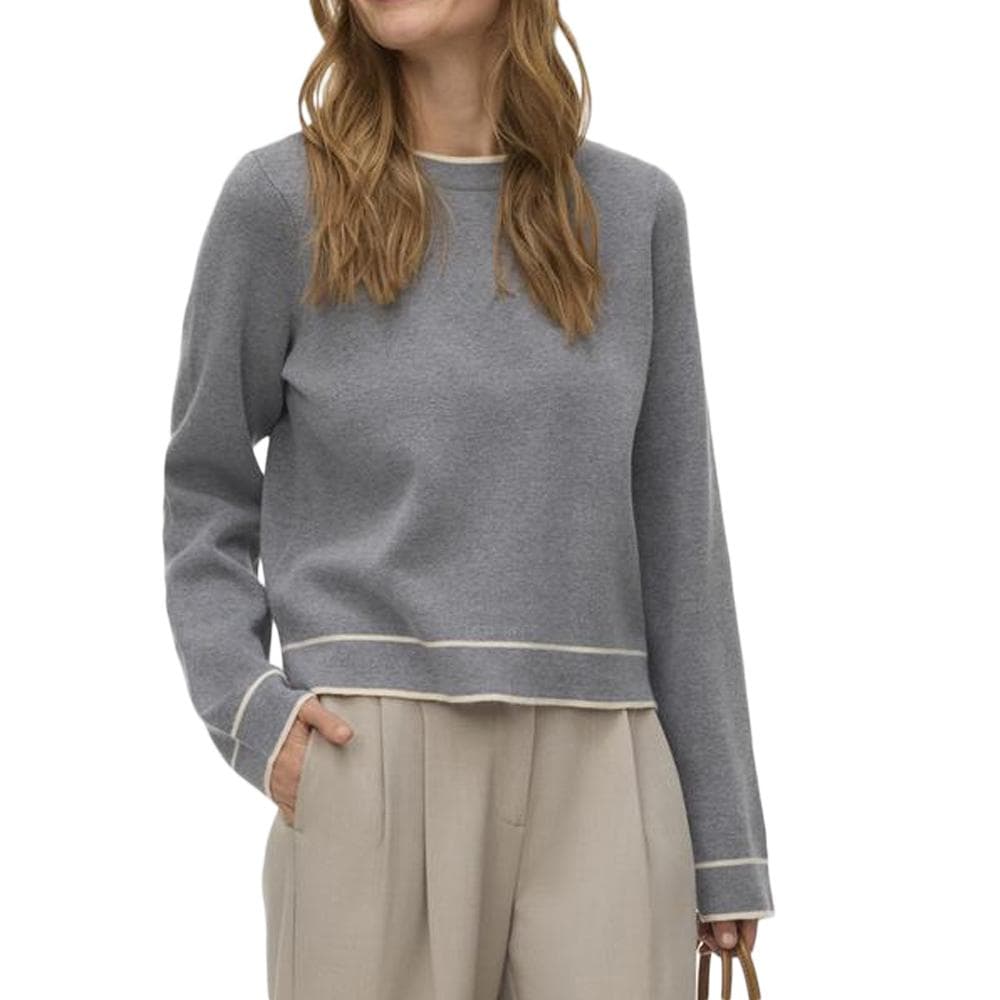 Pull Gris Femme Vero Moda Gold 1