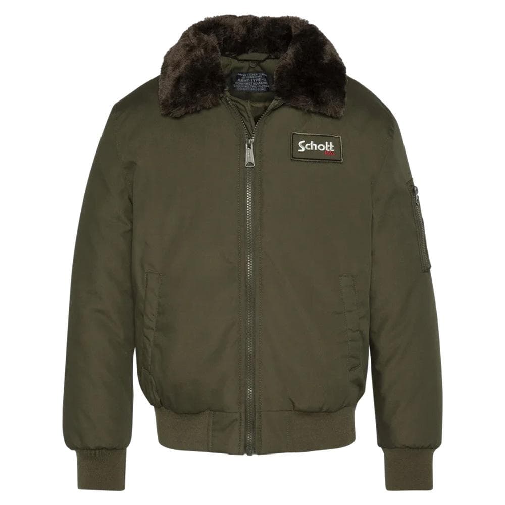 Blouson Kaki Homme Schott AIRTOP 1