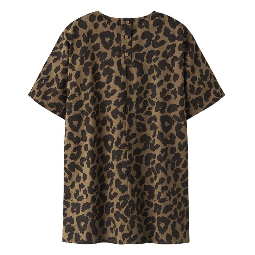 Robe Marron/Noir Fille Name it Nkfbelate 3