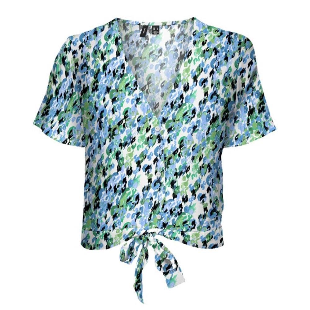 Top Imprimé Bleu Femme Vero Moda Measy 1