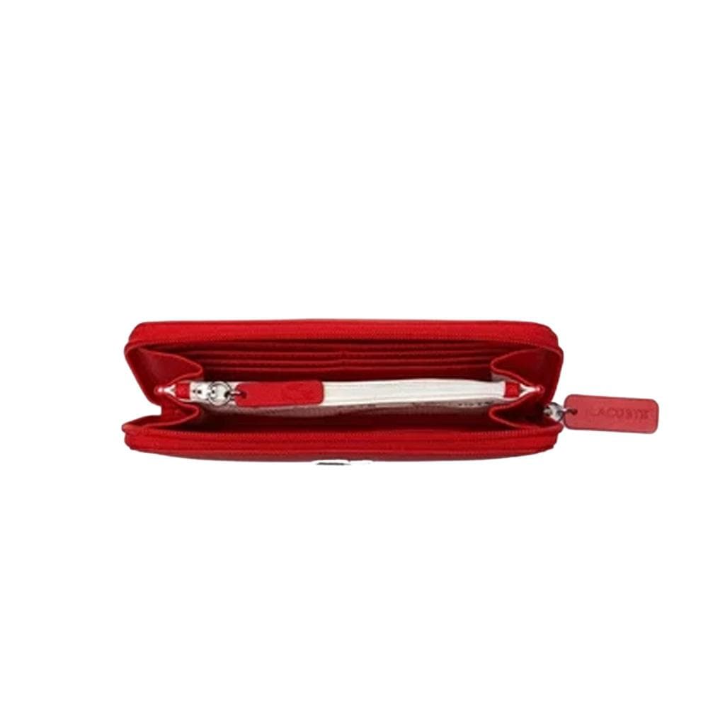 Portefeuille Rouge Femme Lacoste Money Pieces Concept 2