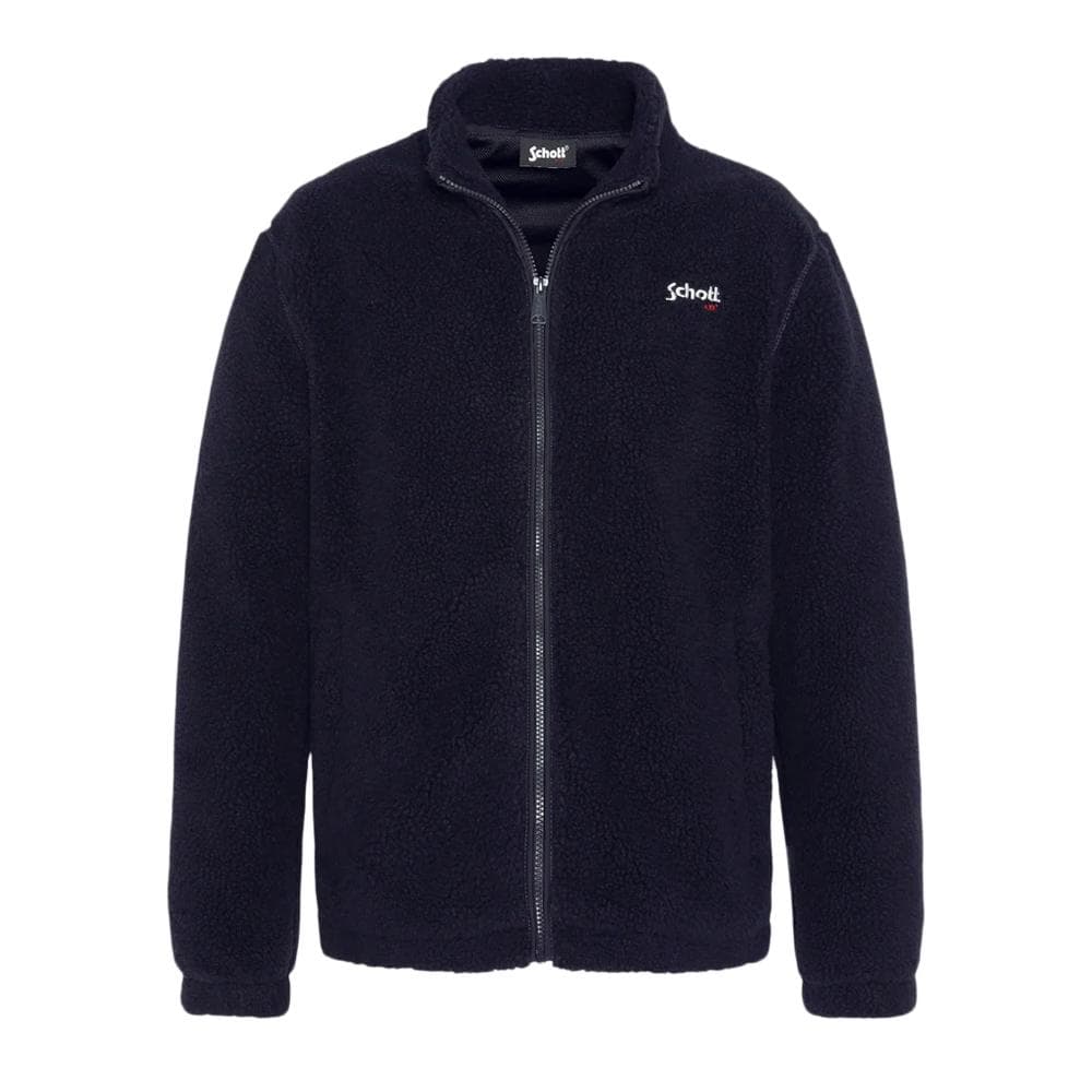Veste Sherpa Marine Homme Schott Sherpa PLARTIC 1