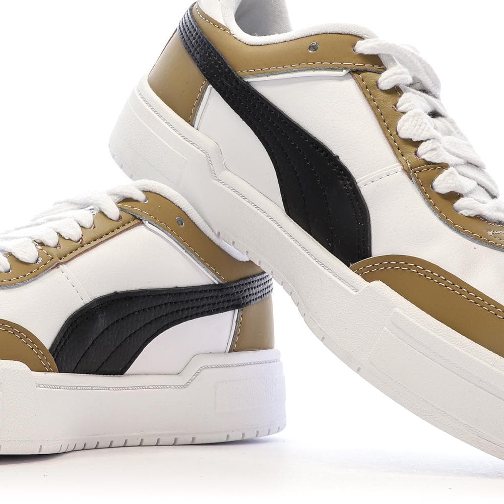 Baskets Blanches/Marron Garçon Puma Muted 7