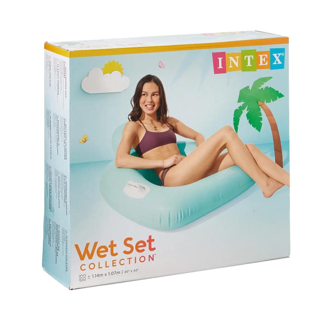 Fauteuil Gonflable Intexl Pis Pastel 1.14x1.07m 1
