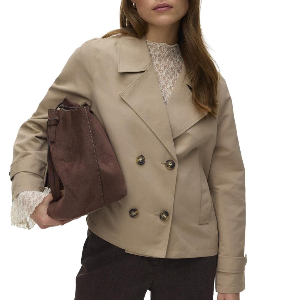 Veste Taupe Femme Vero Moda Chloé 1