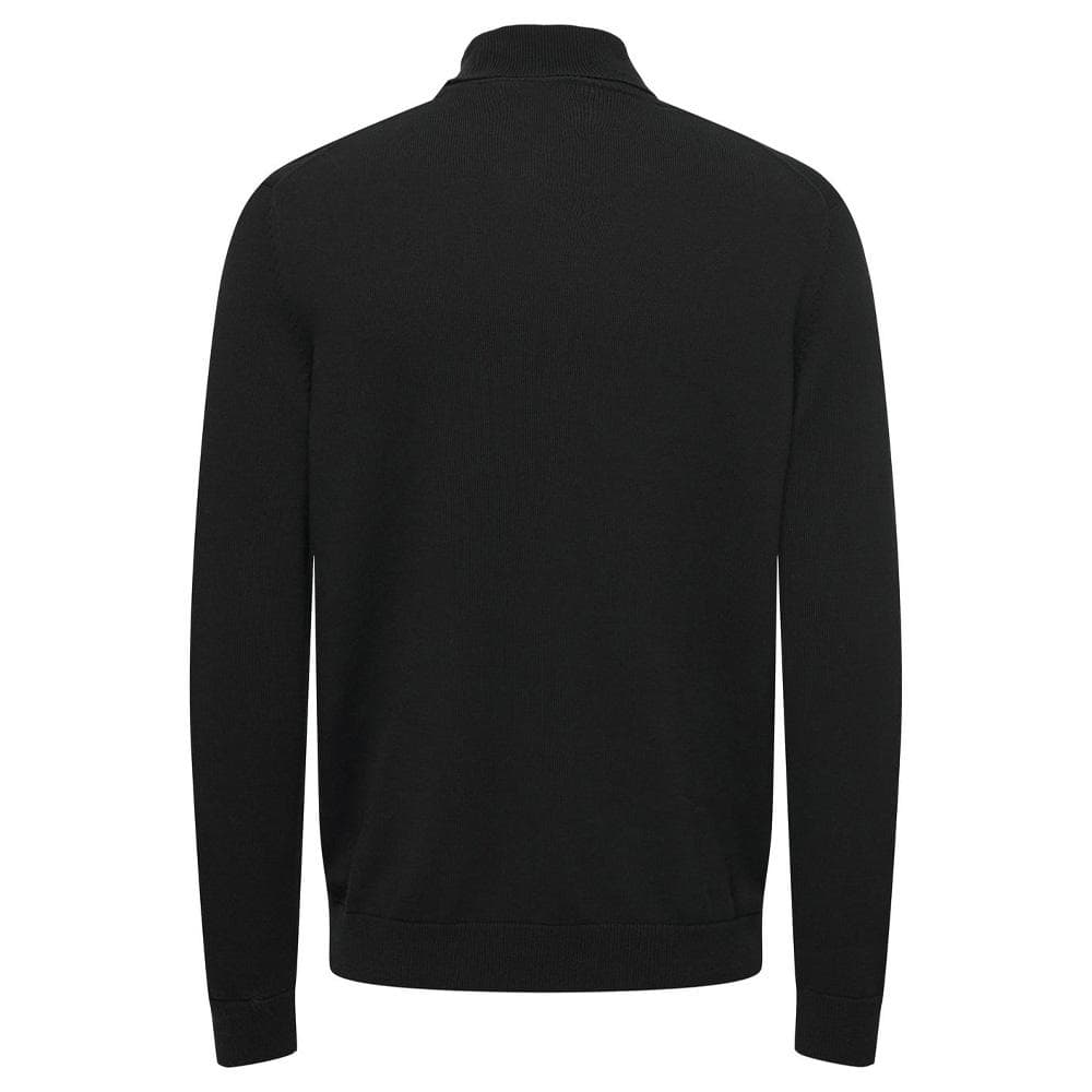 Pull Col roulé Noir Homme Only & Sons Reg 12 2