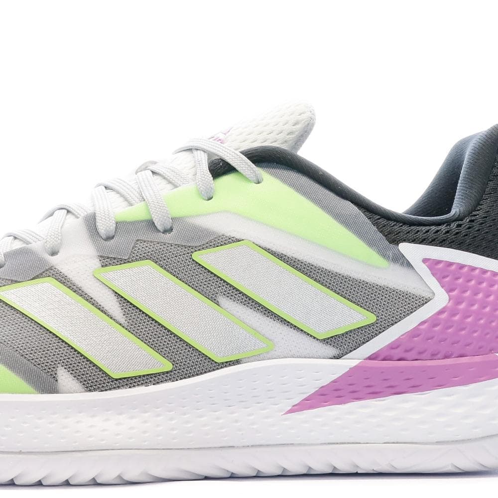 Chaussures de Tennis Blanc/Gris Homme Adidas Defiant Speed 7