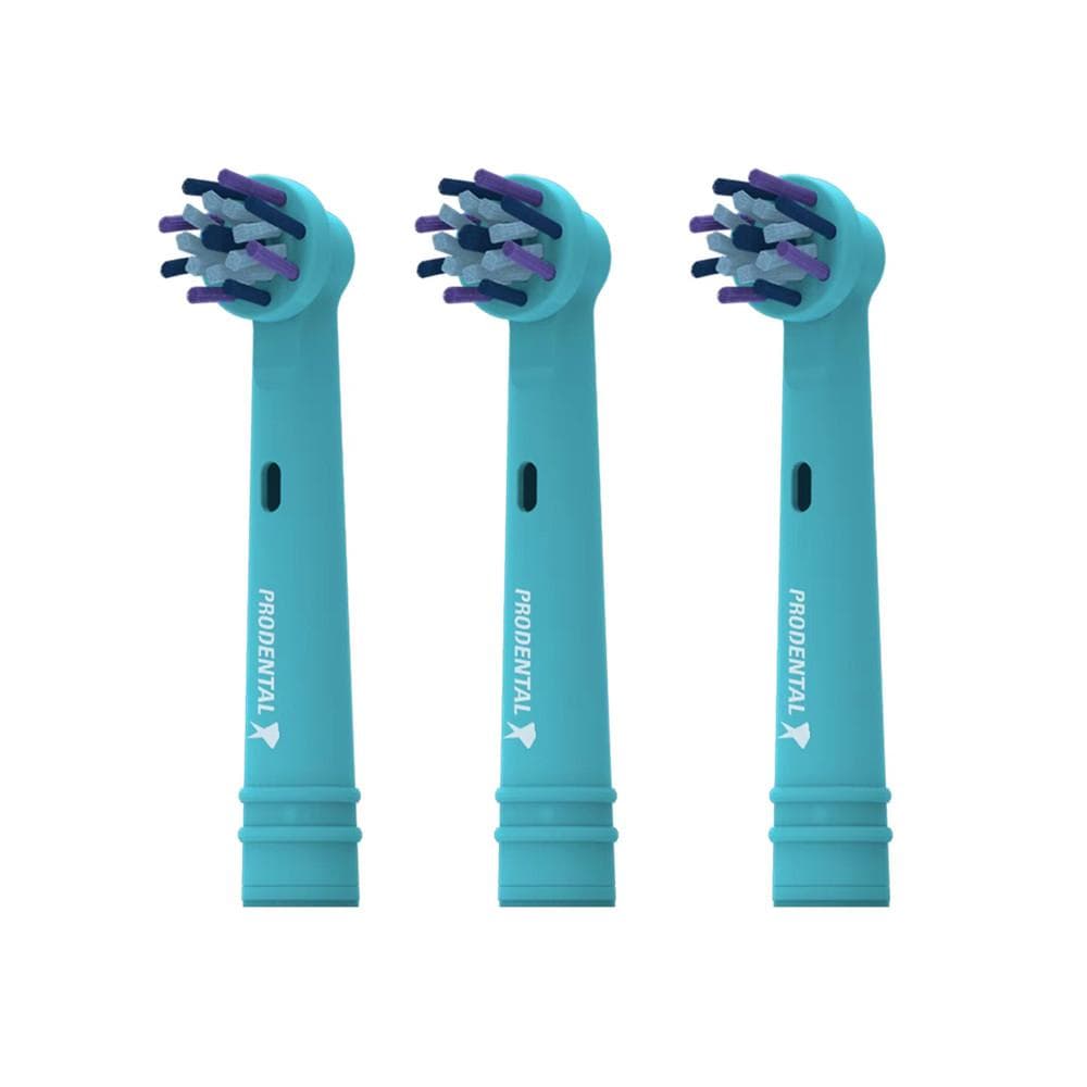 x3 Brossettes Rotative de Rechange Bleu Prodental Multi Action 1