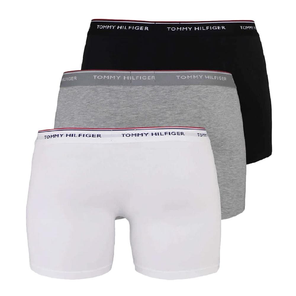 x3 Boxers Noir/Blanc/Gris Homme Tommy Hilfiger Trunk 2