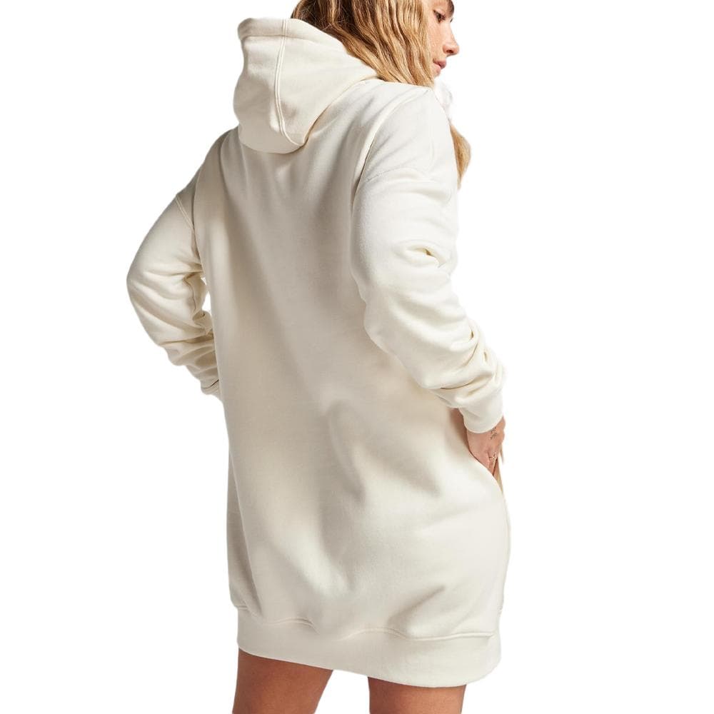 Sweat Robe Blanc Femme Converse Longline 2