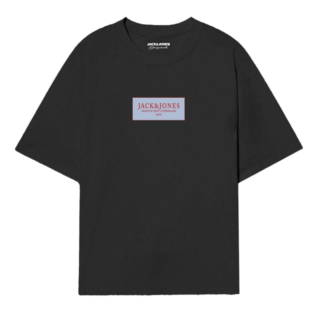 T-Shirt Noir Homme Jack & Jones Greene 1