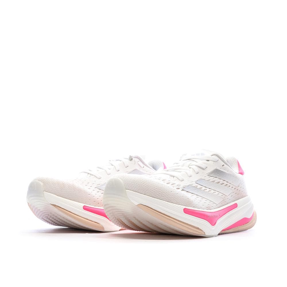 Chaussures de Running Blanc/Rose Femme Adidas Supernova Prima 6