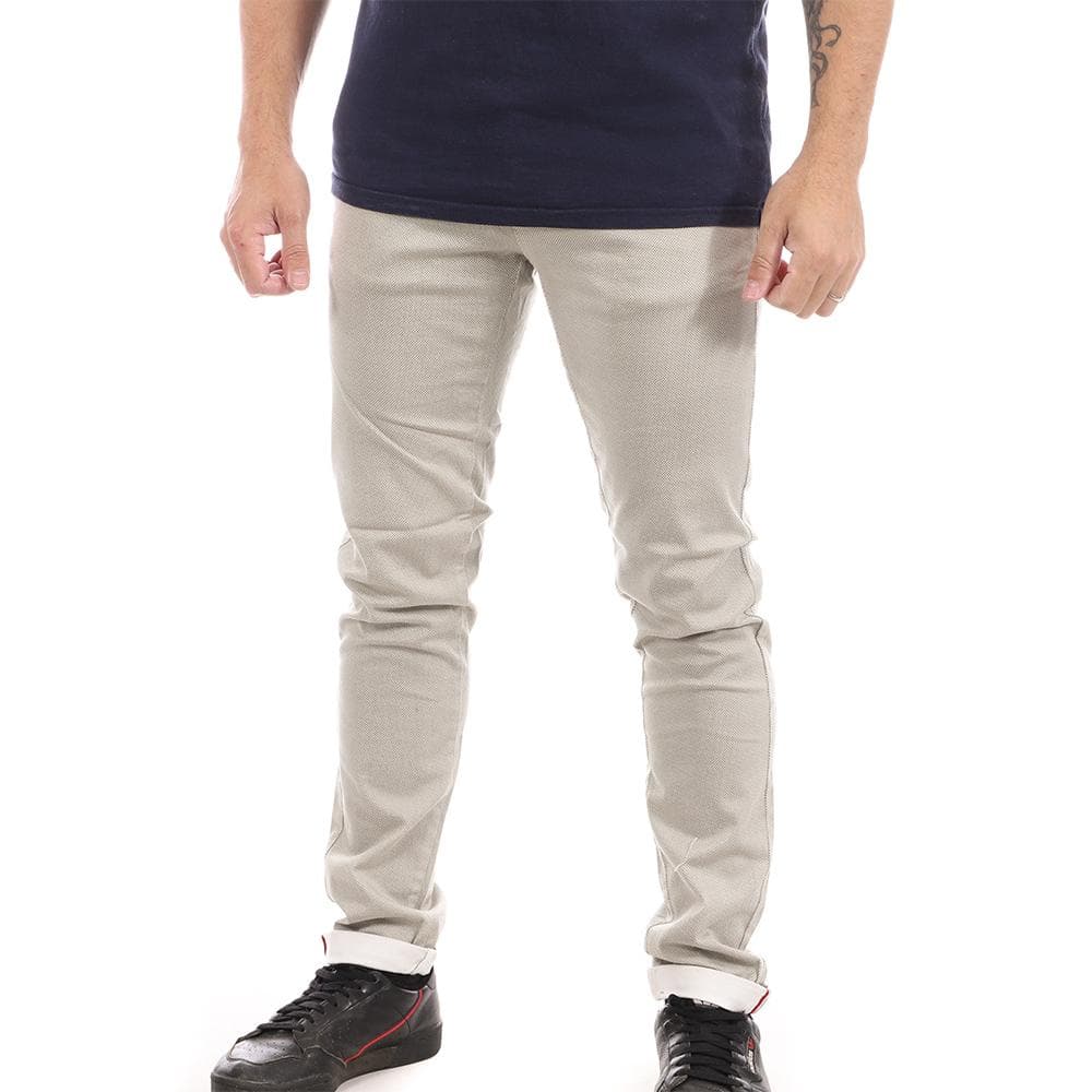 Pantalon Chino Gris Clair Homme La Maison Blaggio Tyson 1