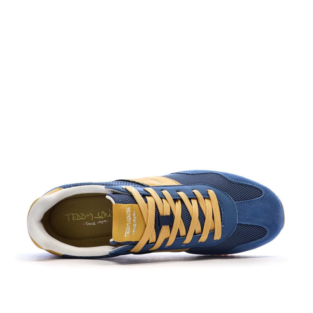 Baskets Bleu/Jaune Homme Teddy Smith 120501 4