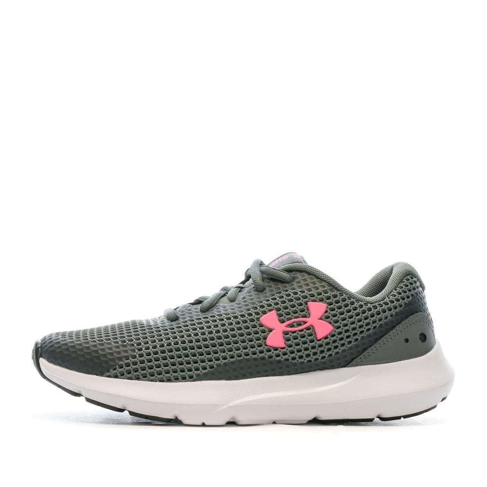 Chaussures de running Gris/Rose Femme Under Armour Surge 3 1